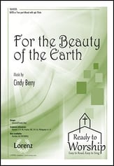 For the Beauty of the Earth SATB/Two-Part choral sheet music cover